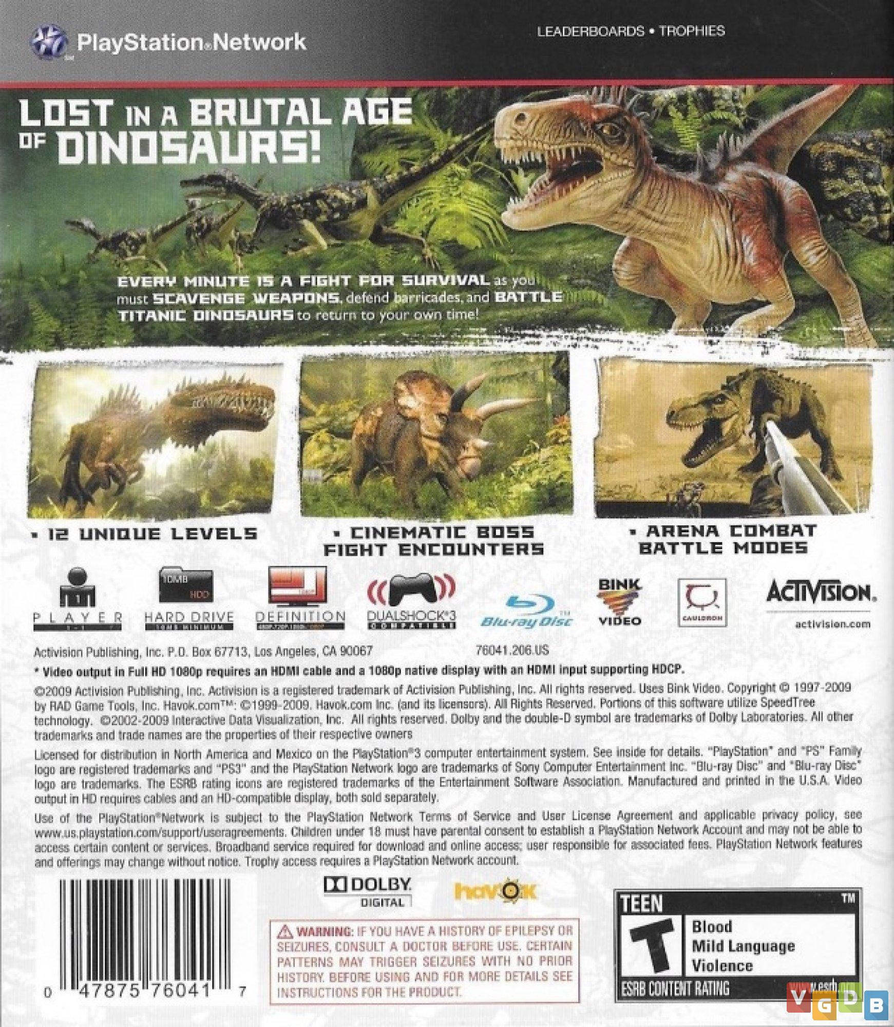Jurassic: The Hunted (PS2) [ C0522 ] - Bem vindo(a) à nossa loja