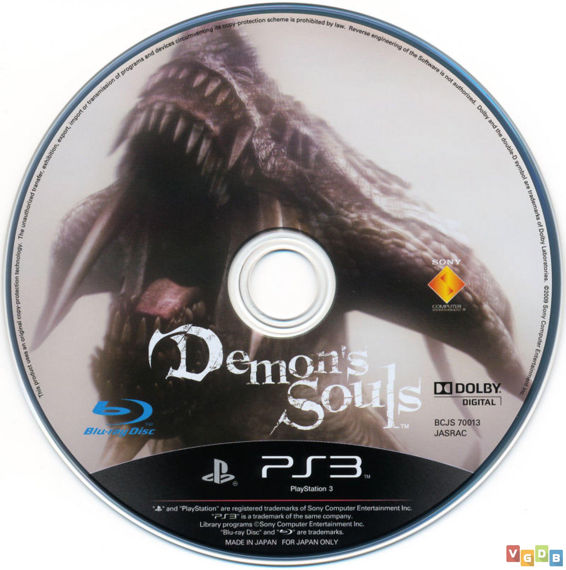 Demon's Souls (PS3, PlayStation 3, 2009) 730865001323