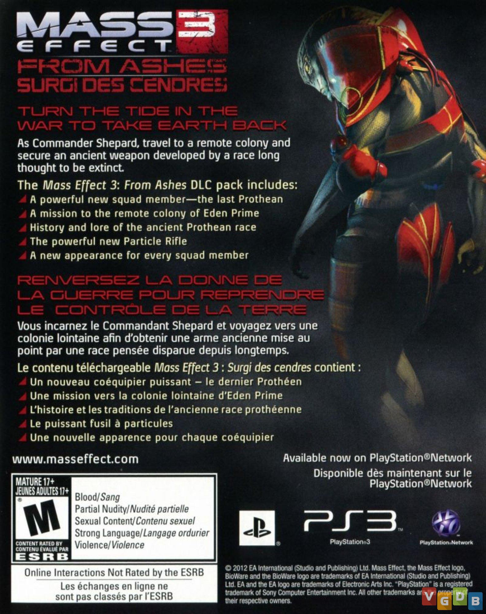 Jogo Mass Effect 3 Para Playstation 3 - PS3 - BIoWare - Jogos de Ação -  Magazine Luiza