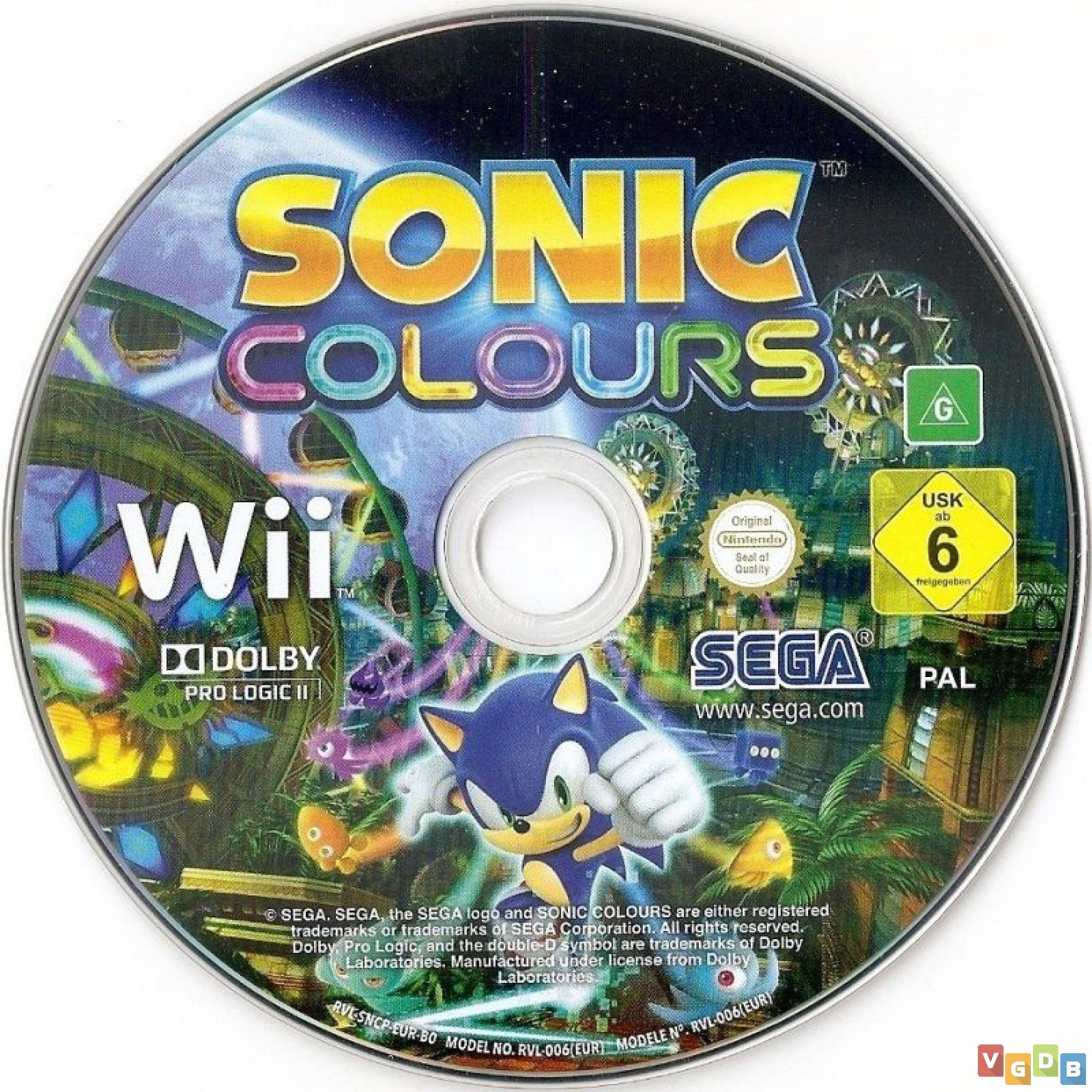 Sonic Colors Wii