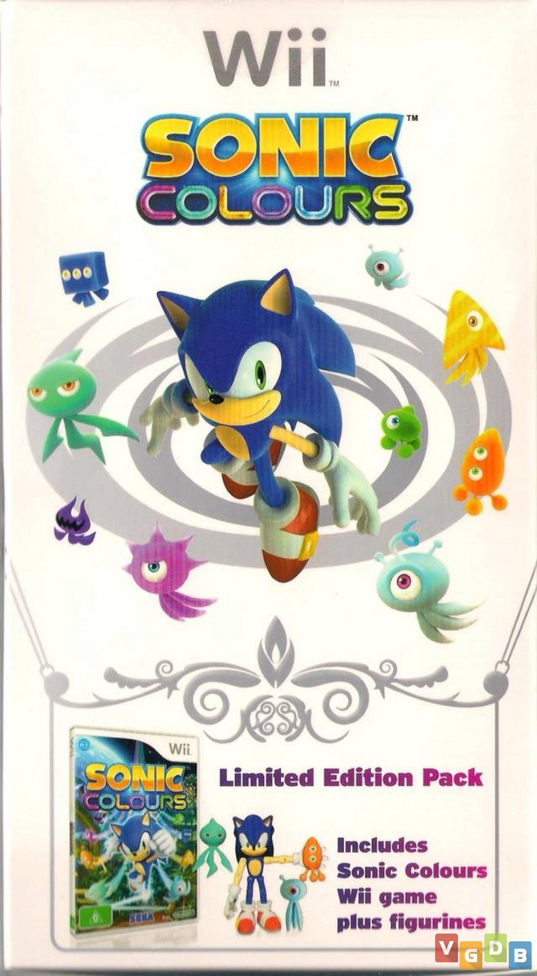 Sonic Colors Original - Wii Europeu