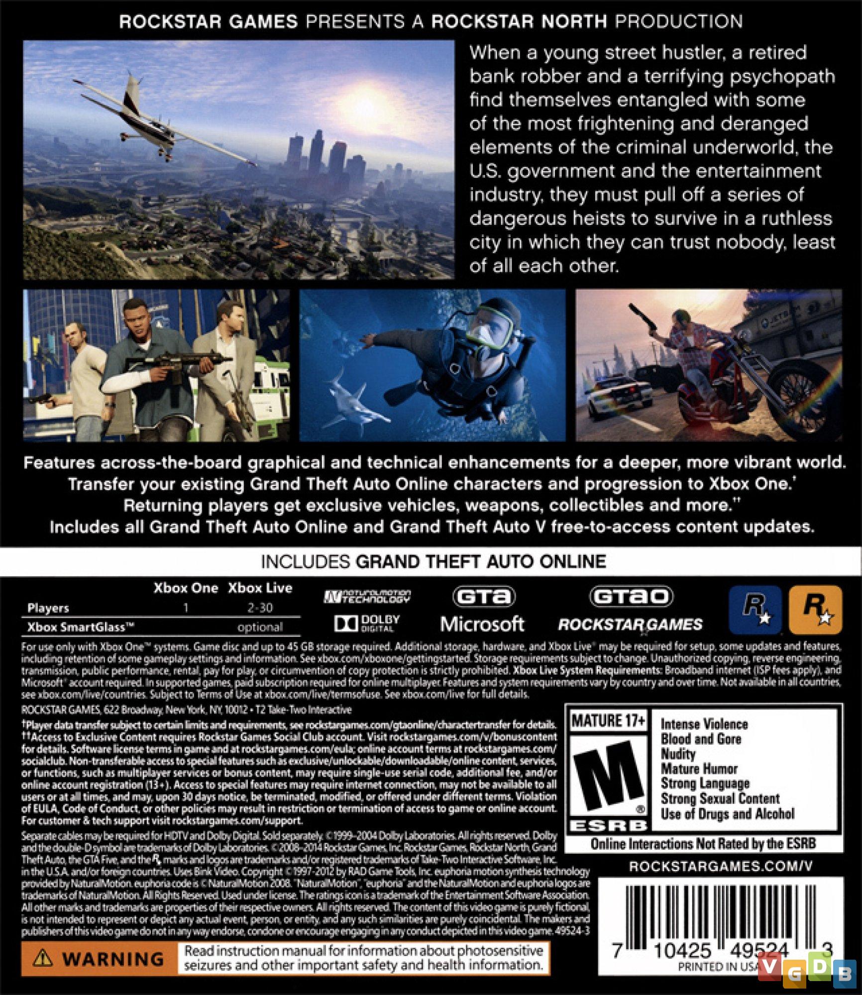 Multiplataforma - Grand Theft Auto V (Rockstar Games), Página 1217