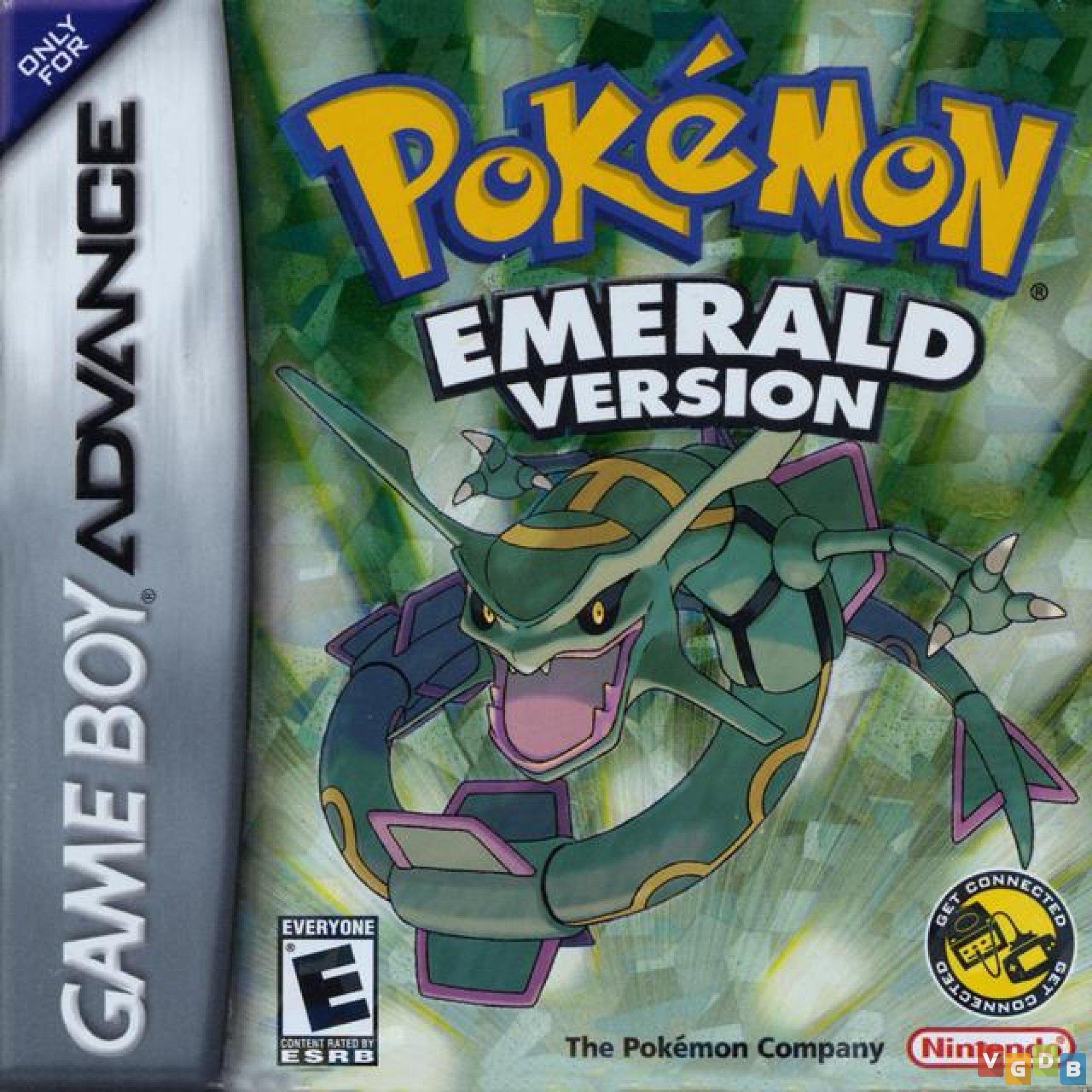Pokemon Emerald do GBA original Americana 386 Pokedex