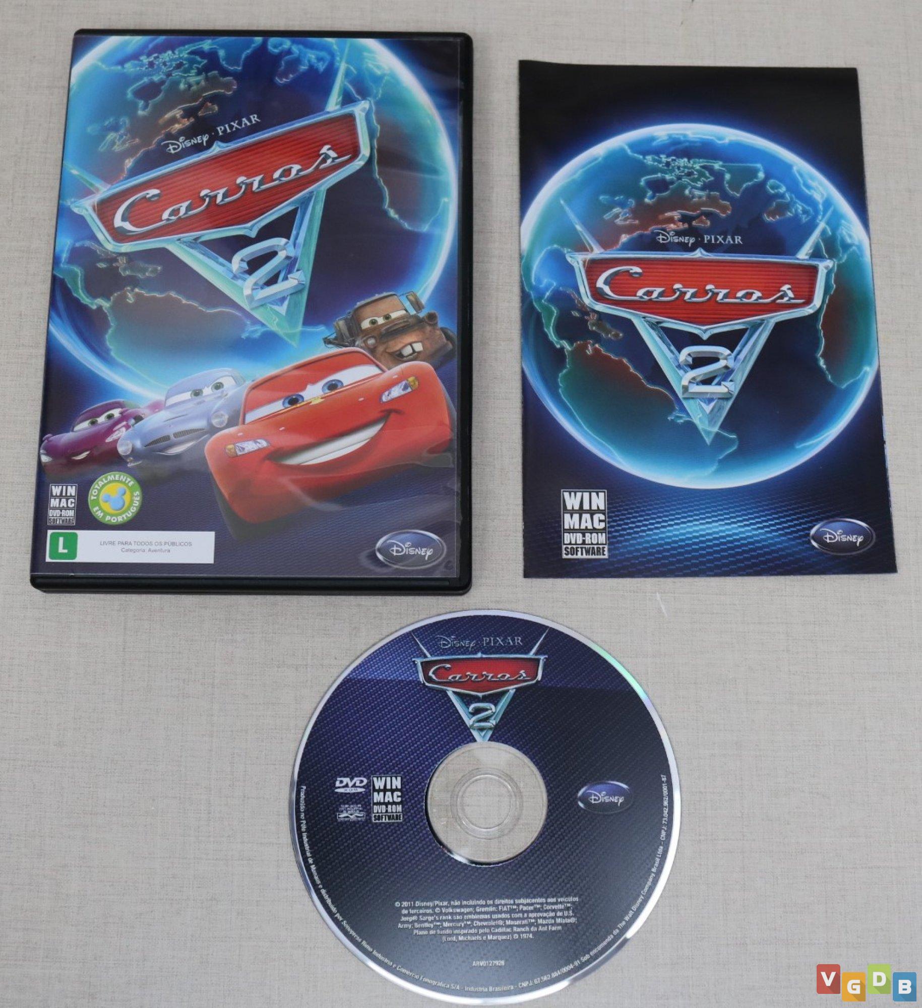 DISNEY PIXAR CARROS 2 - O JOGO DE XBOX 360, PS3, Wii E PC (PT-BR) 