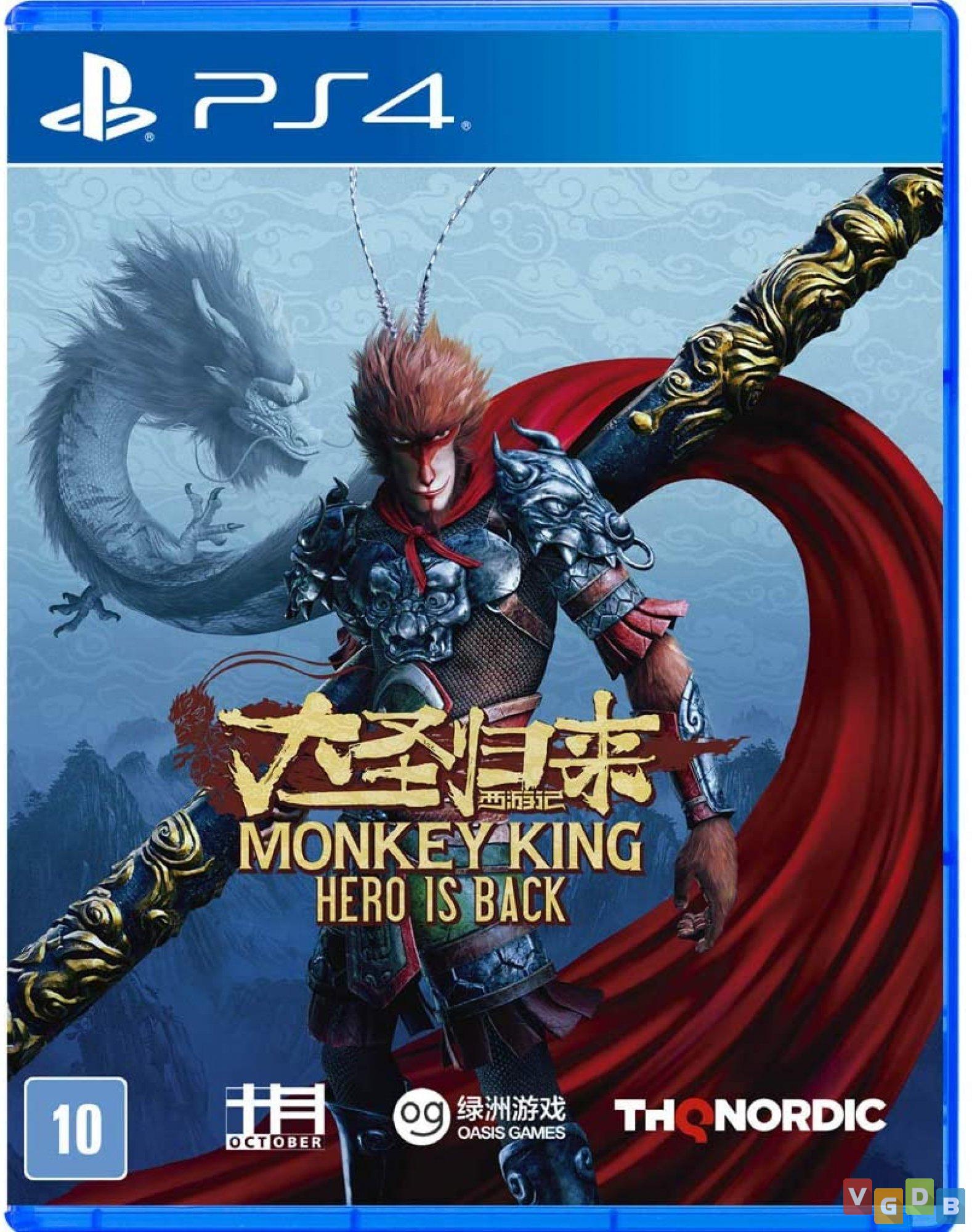 Monkey king: hero is back PS4 e PS5 midia digital - MSQ Games