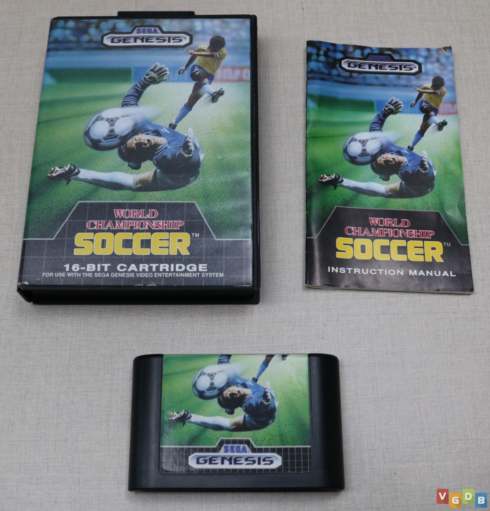 WORLD CHAMPIONSHIP SOCCER 2 SEGA GENESIS VIDEO GAME