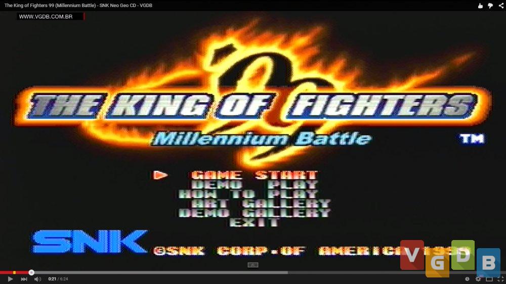 The King of Fighters '99: Millennium Battle (video game, 2D