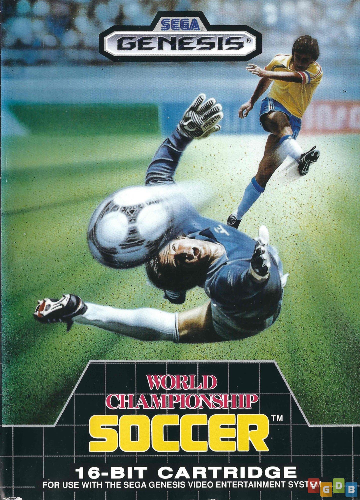 VGDB - Vídeo Game Data Base - World Championship Soccer (Super Futebol) - SEGA  Mega Drive / Genesis - Rapidinha VGDB