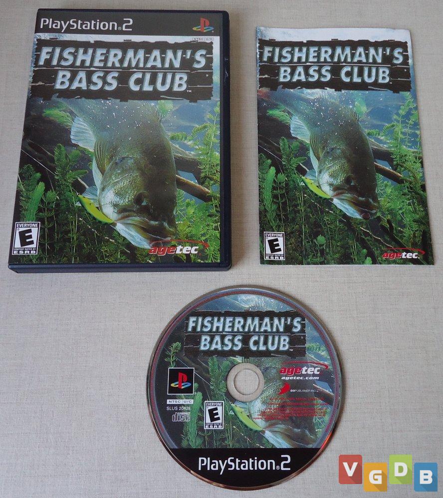 Fishermans Bass Club (Playstation 2) [video game] 海外 即決-