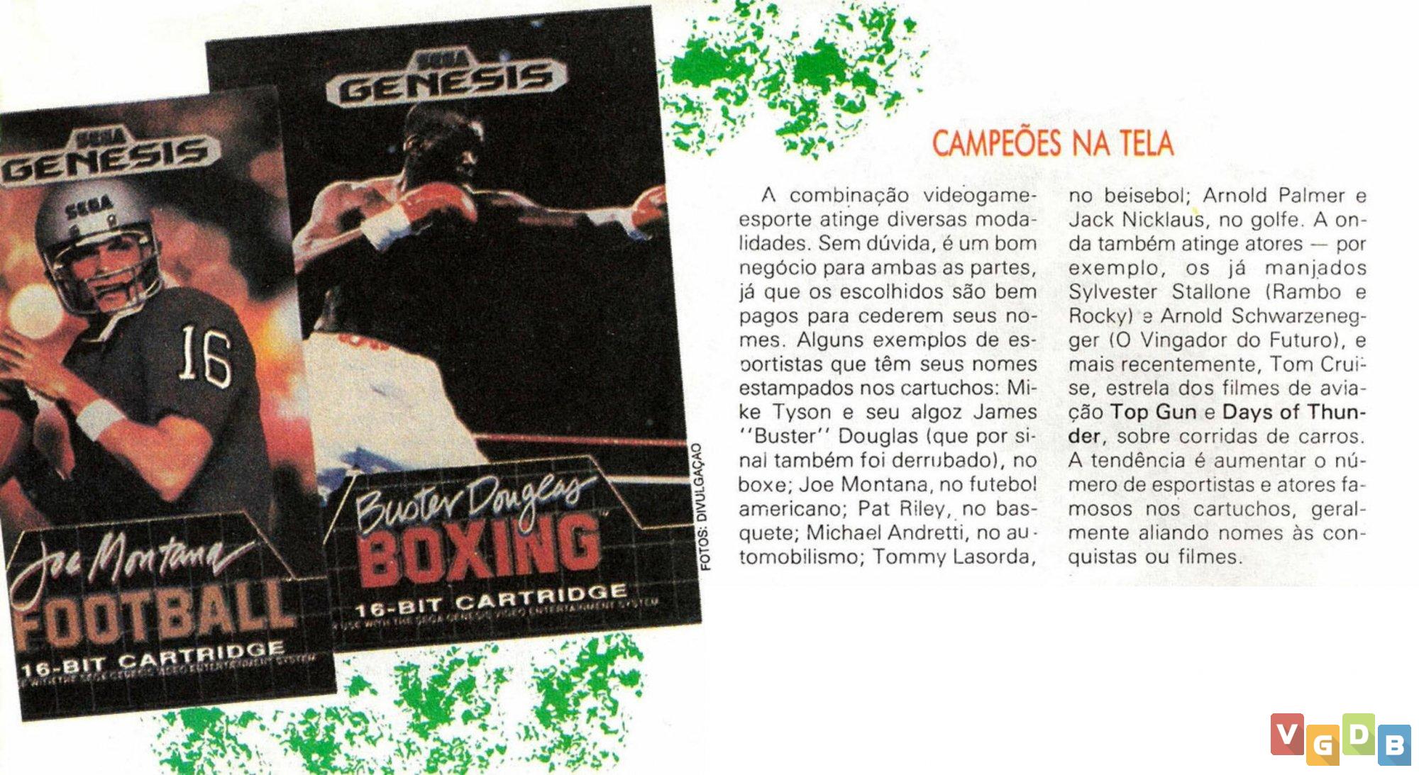 James Buster Douglas Knockout Boxing (GEN, 1990) - Sega Does