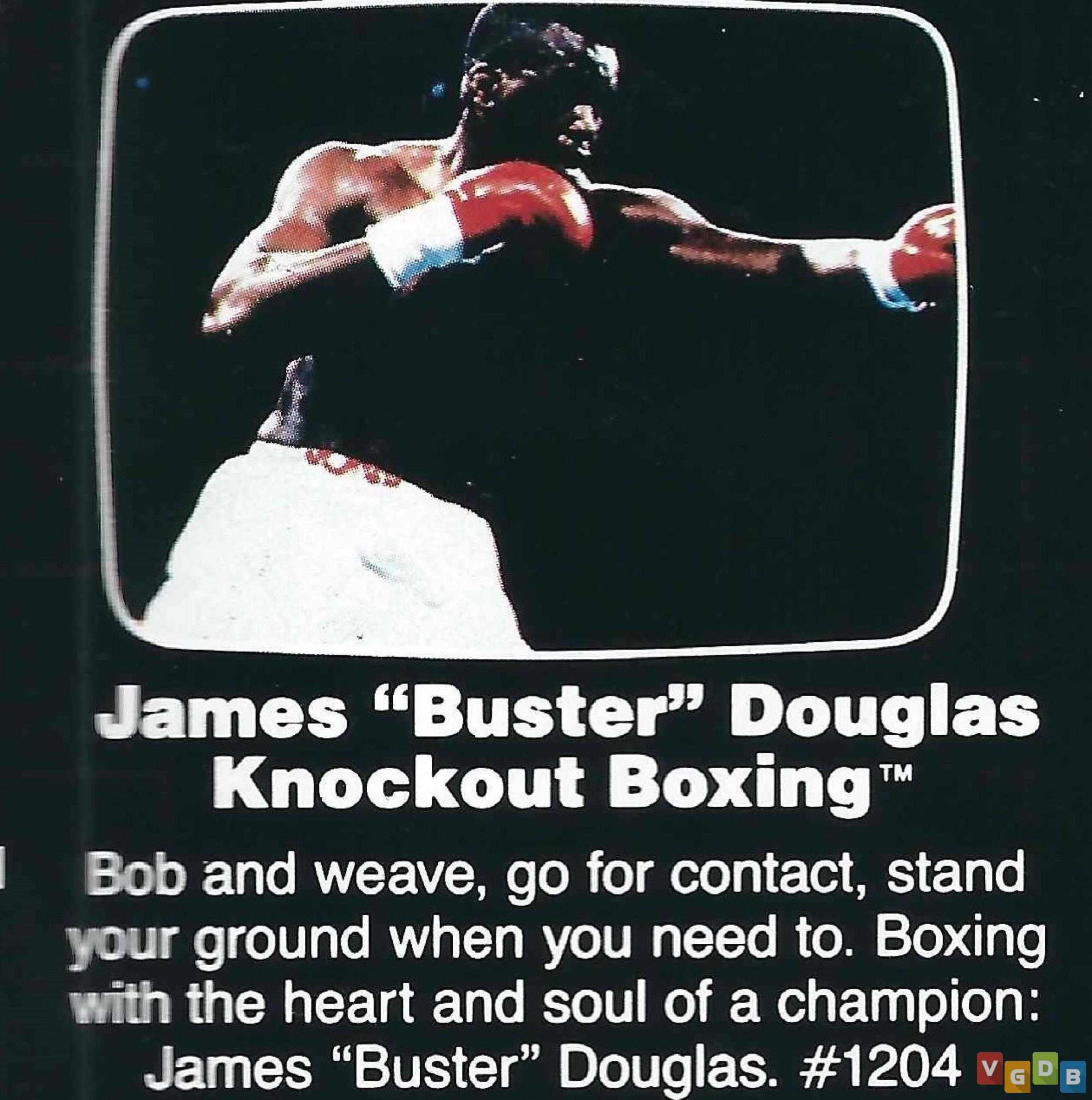 James "Buster" Douglas Knockout Boxing (Mega Drive)