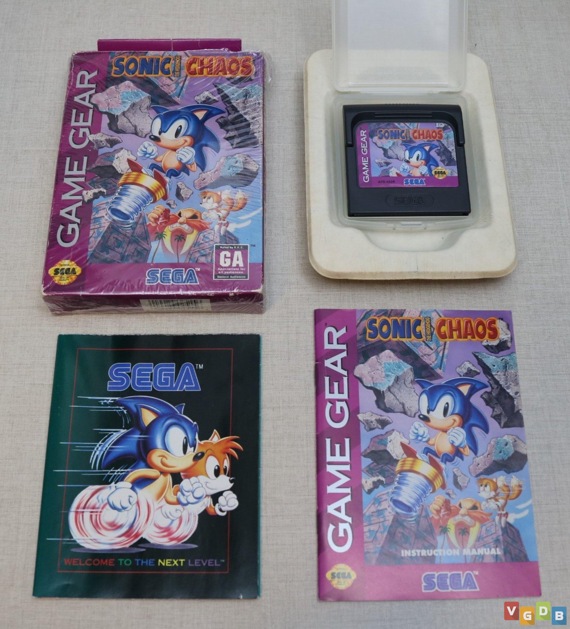 Sonic Chaos (Sonic & Tails) - SEGA Master System / Game Gear - VGDB 