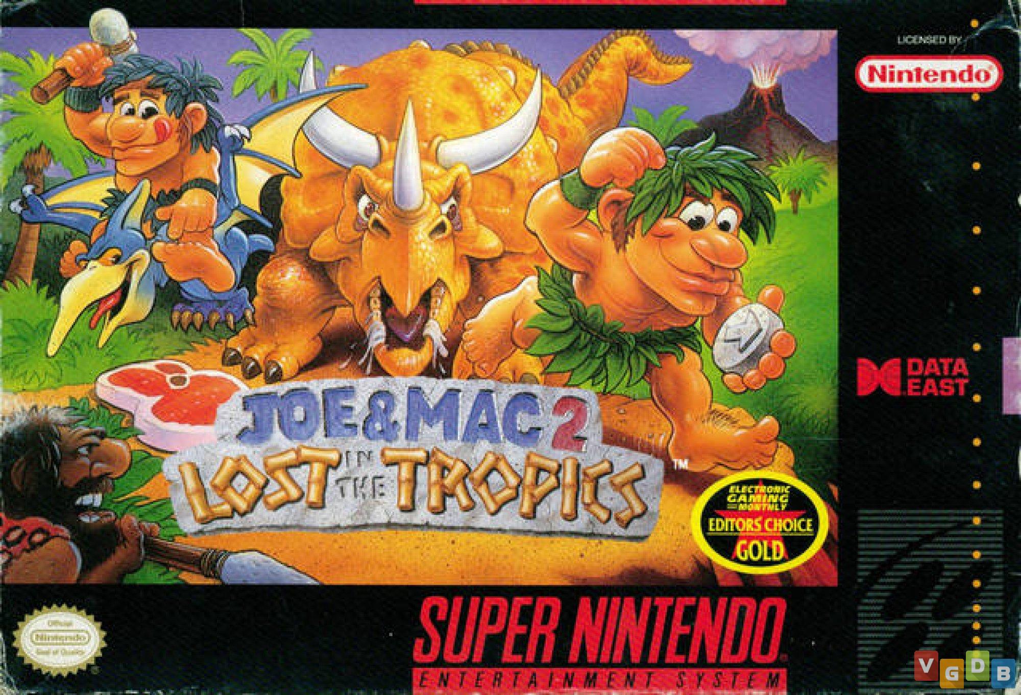 Joe & Mac 2: Lost in the Tropics - VGDB - Vídeo Game Data Base