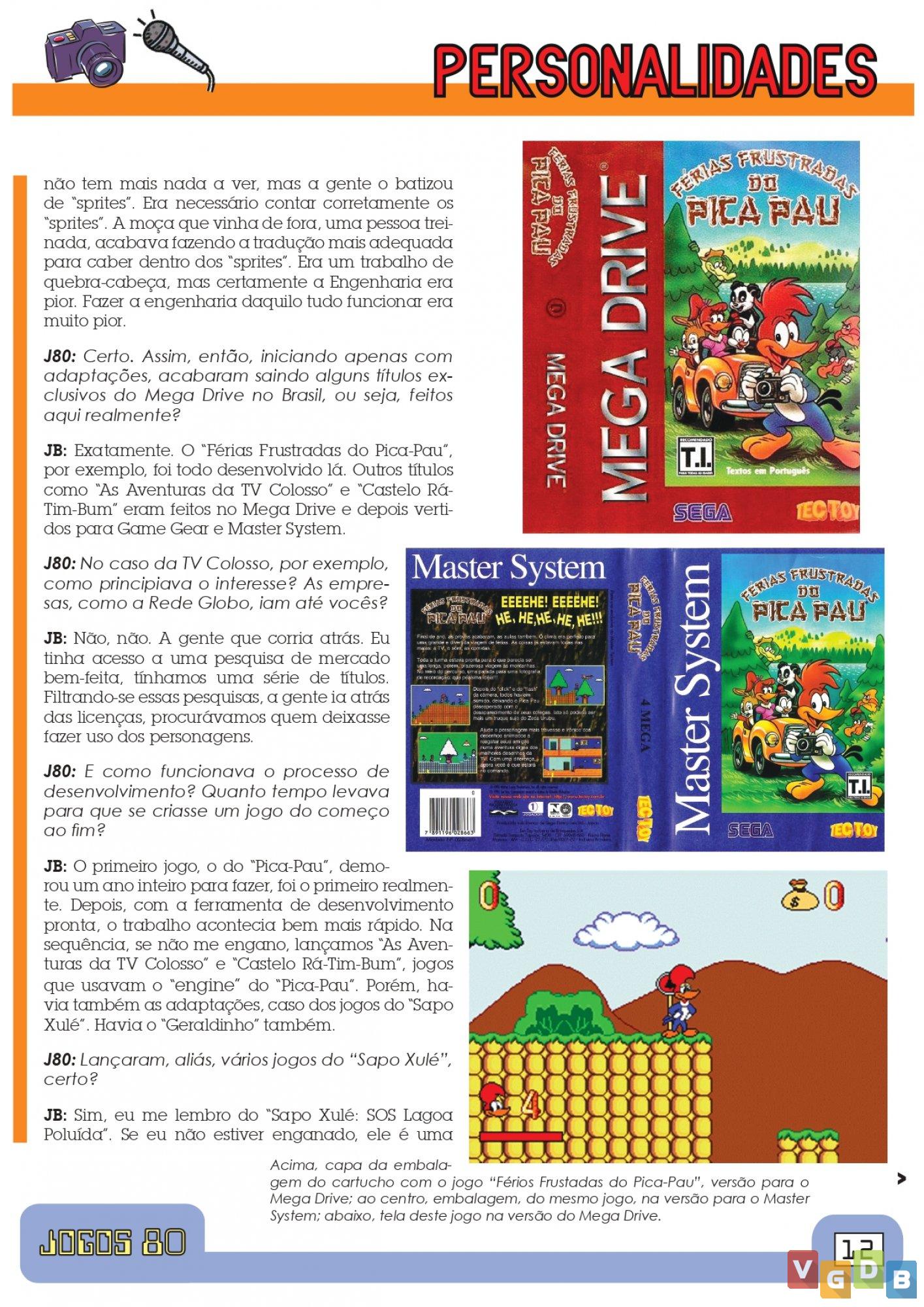 20 Jogos de Master System que você provavelmente passou horas