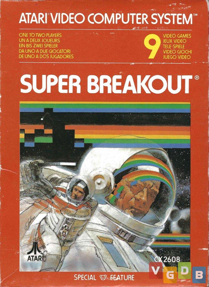 Super Breakout - VGDB - Vídeo Game Data Base