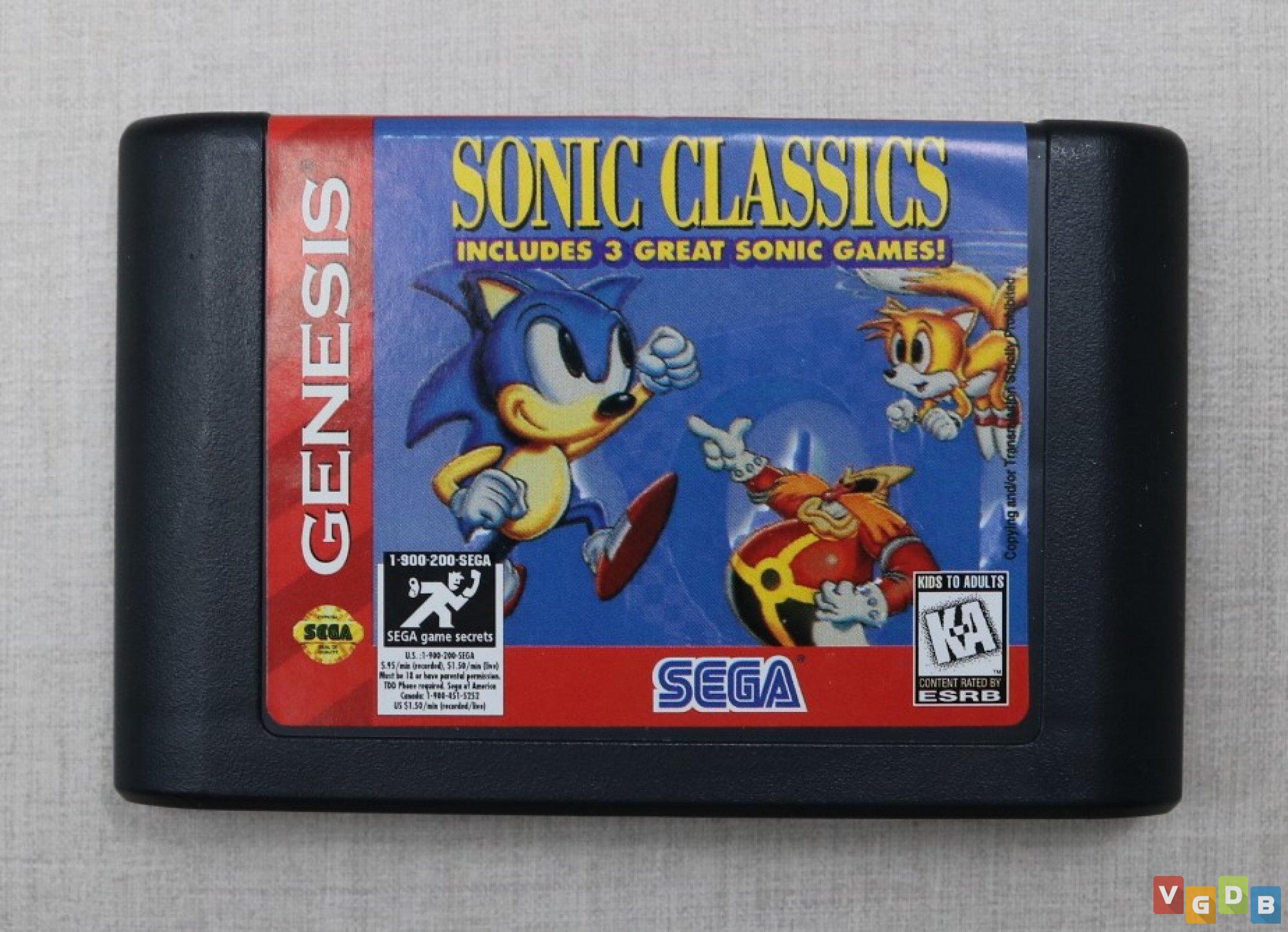 Sonic's Ultimate Genesis Collection - VGDB - Vídeo Game Data Base