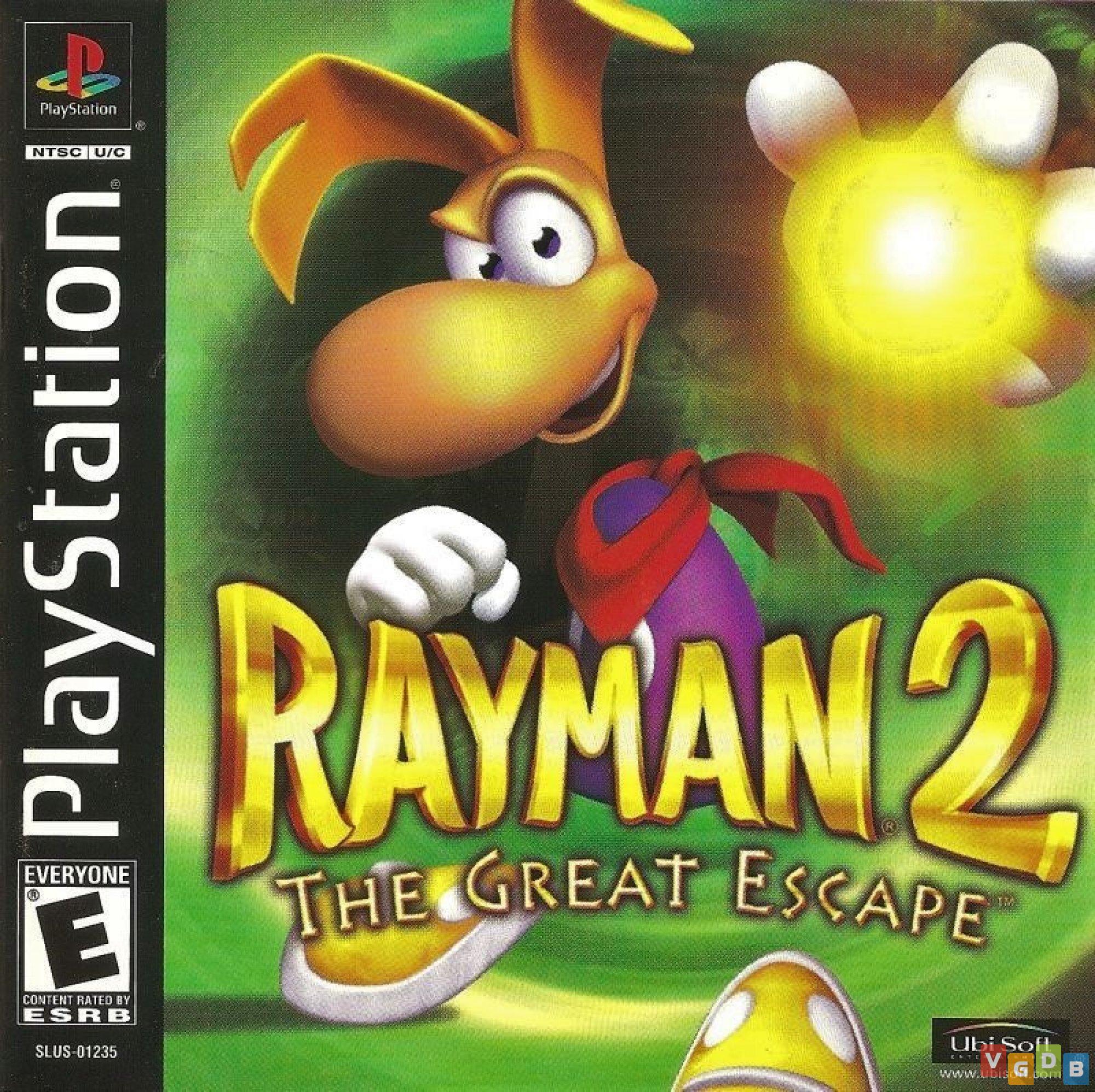 Rayman 2 The Great Escape VGDB V deo Game Data Base