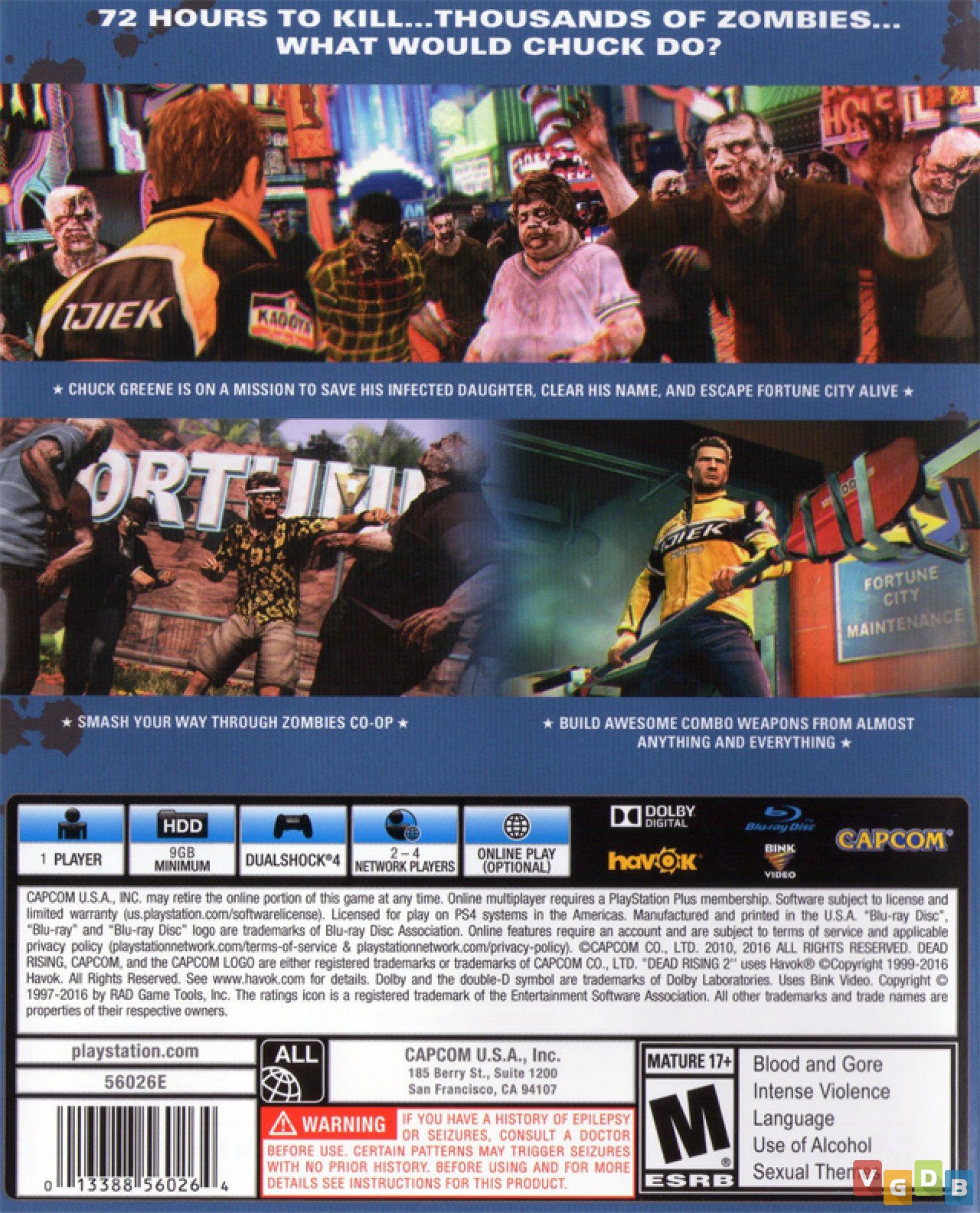 Dead Rising 2 for PlayStation 4