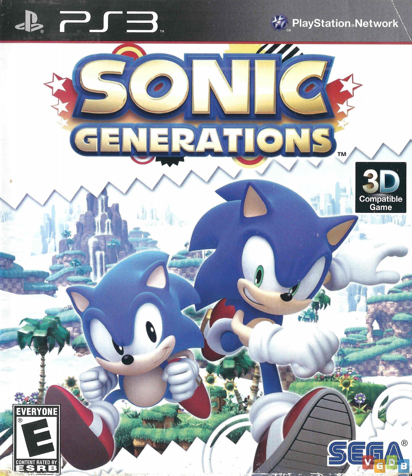 Jogo Sonic Generations para Vídeo Game Xbox 360