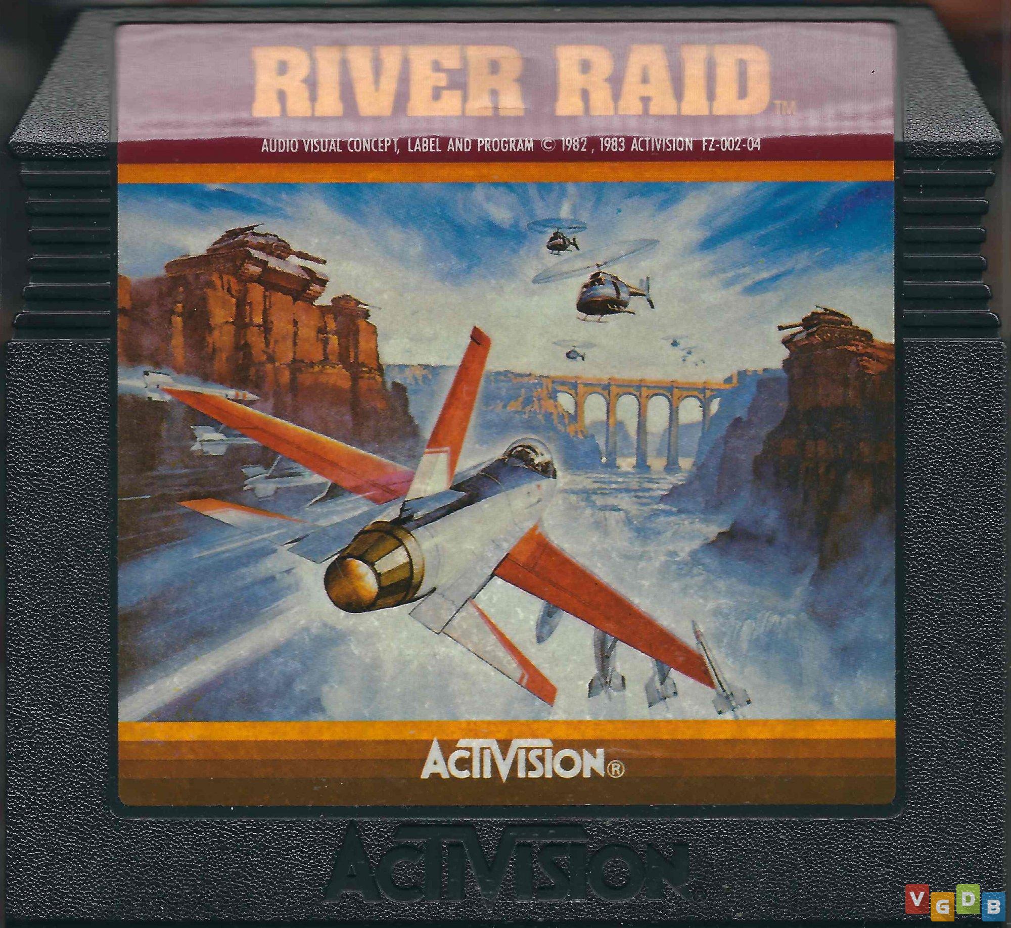 River Raid, o clássico do Atari e pioneiro no gênero de combates aéreos!