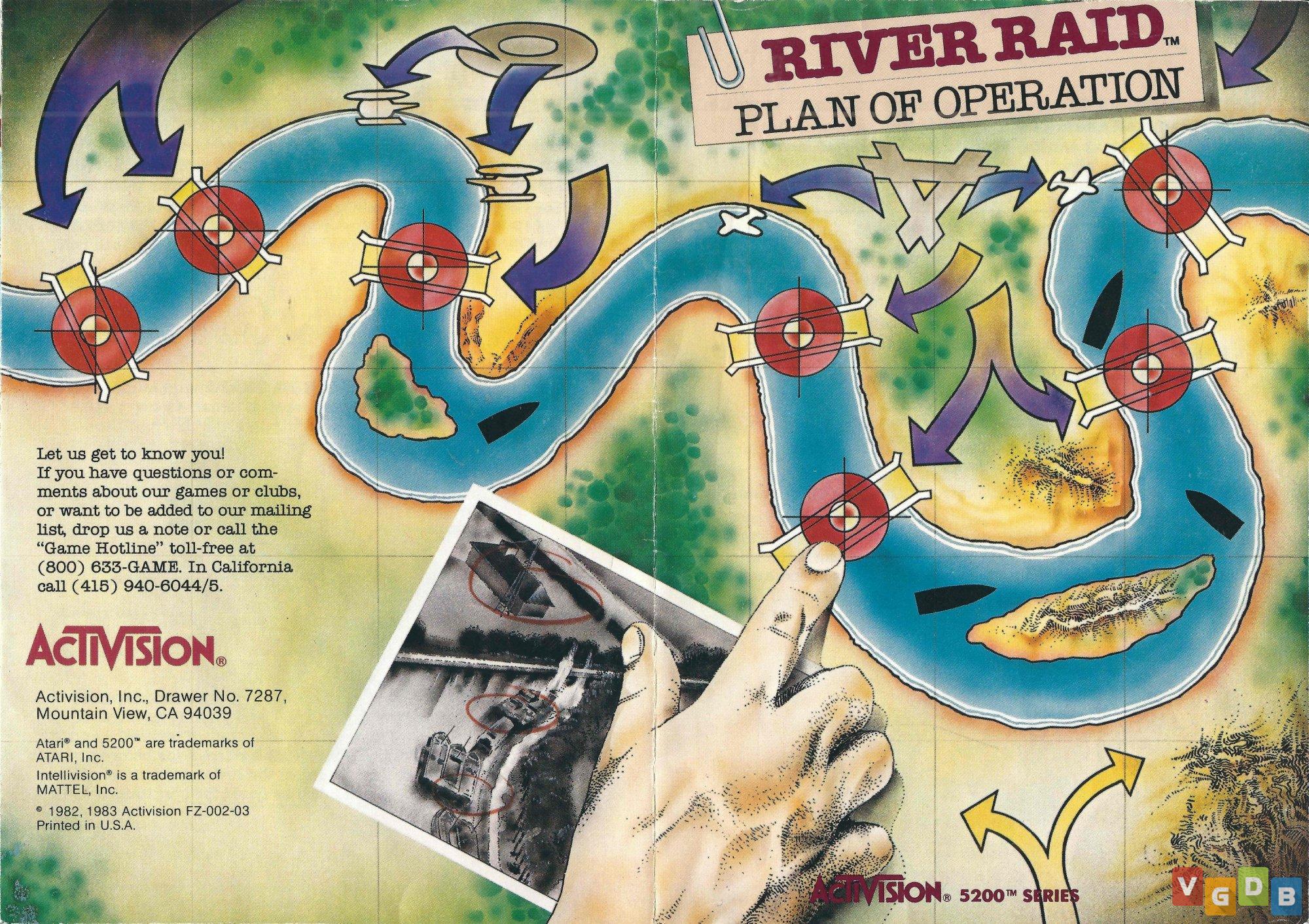 River Raid, o clássico do Atari e pioneiro no gênero de combates aéreos!