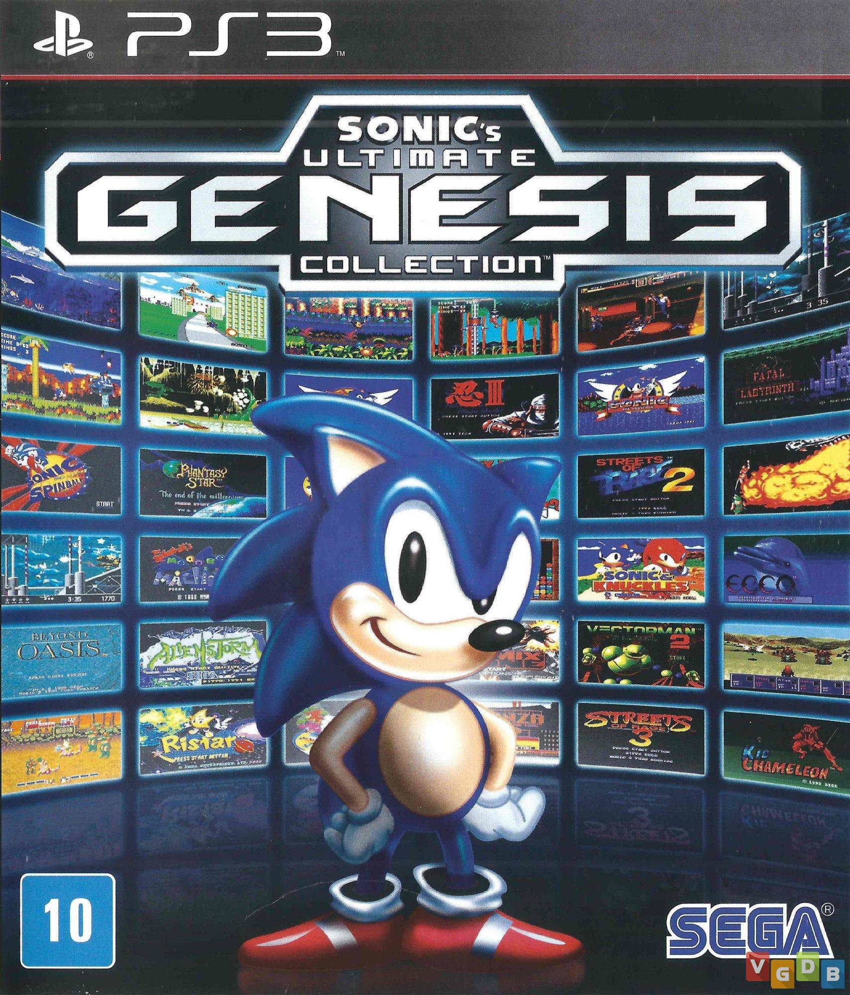 Sonic's Ultimate Genesis Collection - VGDB - Vídeo Game Data Base