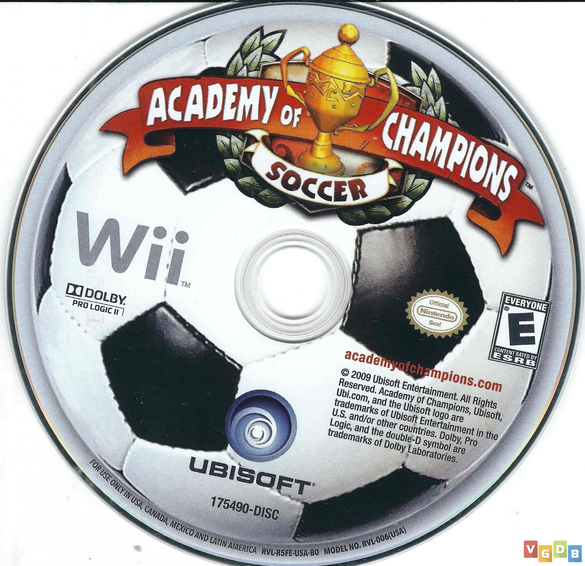  Academy Of Champions Soccer - Nintendo Wii : Video Games
