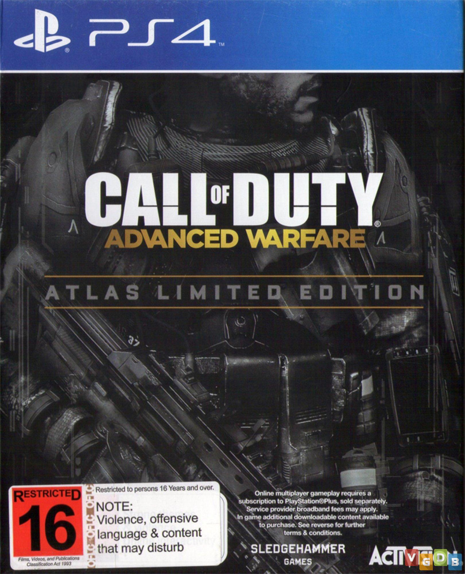 Jogo Call Of Duty Advanced Warfare Atlas Edition Xbox 360