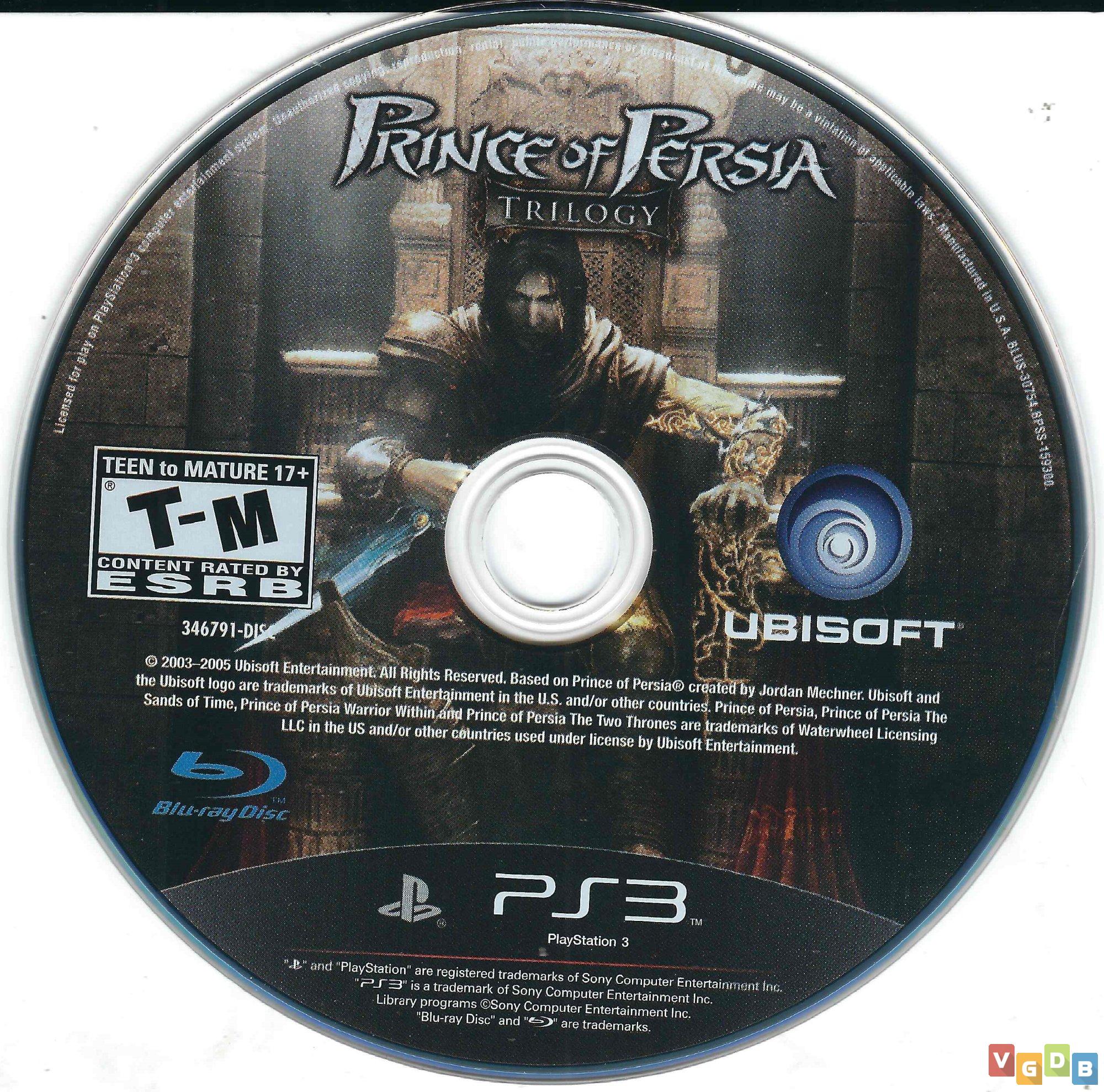 Prince of Persia Classic Trilogy HD (Sony PlayStation 3, 2011) for