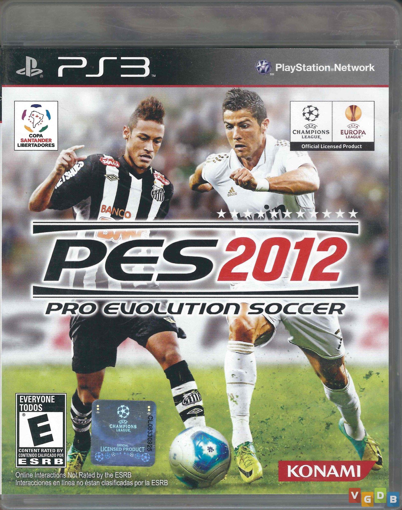 Pro Evolution Soccer 2012 - VGDB - Vídeo Game Data Base
