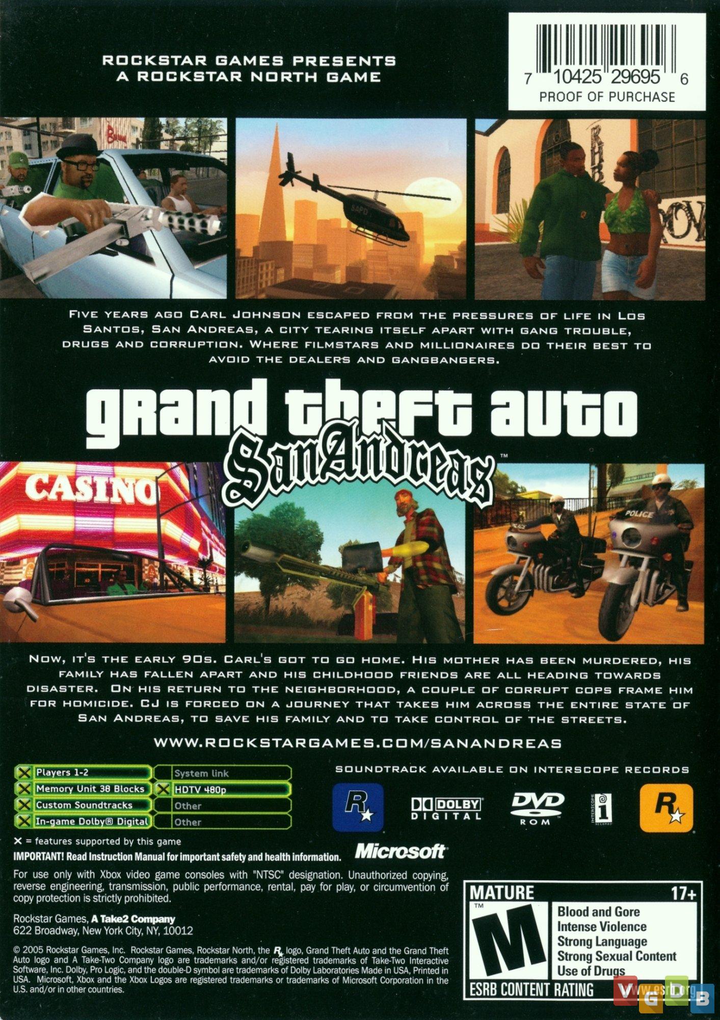 Gameteczone Usado Jogo PS2 Grand Theft Auto San Andreas - Rockstar São -  Gameteczone a melhor loja de Games e Assistência Técnica do Brasil em SP