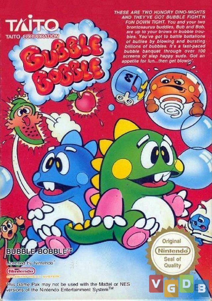 Bubble Bobble - VGDB - Vídeo Game Data Base