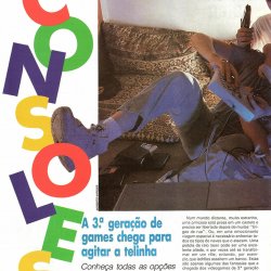 Revista Videogame nº 1 - páginas 8-9 / 11-12 (fonte: Datassette)