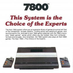 Catálogo / pôster Atari USA