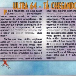 Revista Game-X nº 1 - página 8 (fonte: Datassette)