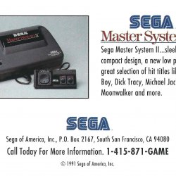 Catálogo SEGA USA