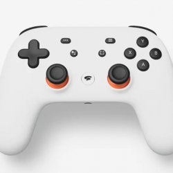 Stadia Controller (clearly white)