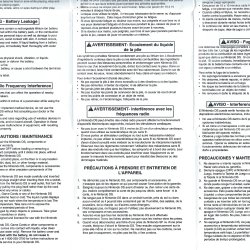 Folheto avisos USA