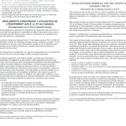 Folheto avisos USA
