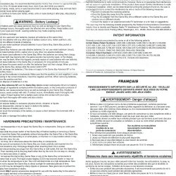Folheto avisos USA