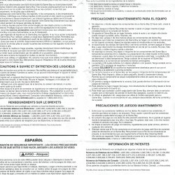 Folheto avisos USA