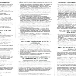 Folheto avisos USA