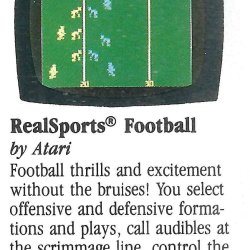 Catálogo / pôster Atari USA