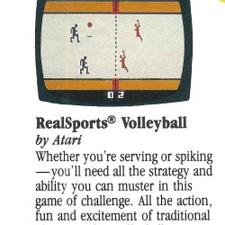 Catálogo / pôster Atari USA
