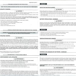 Folheto avisos EUR