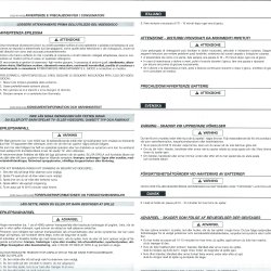 Folheto avisos EUR