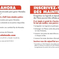 Folheto Club Nintendo USA