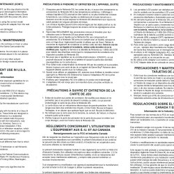 Folheto avisos USA