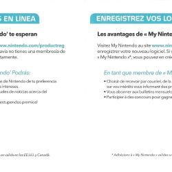 Folheto Club Nintendo USA