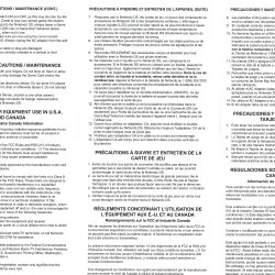Folheto avisos USA